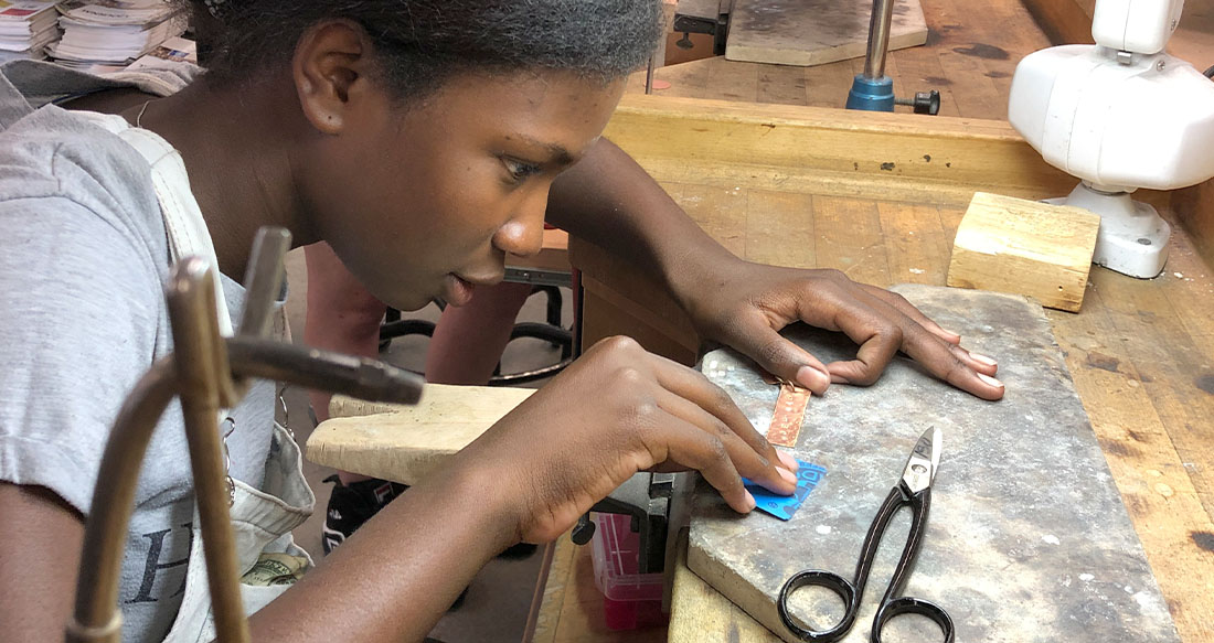 FIT precollege jewelry making class