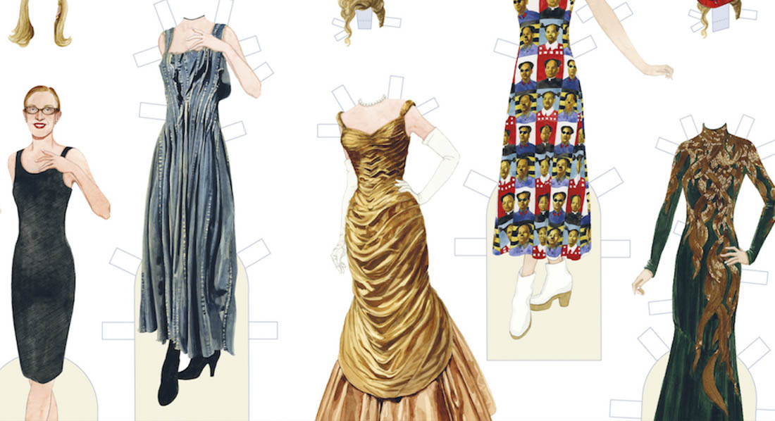 Paper Dolls design by Anita Rundles Illustration '13