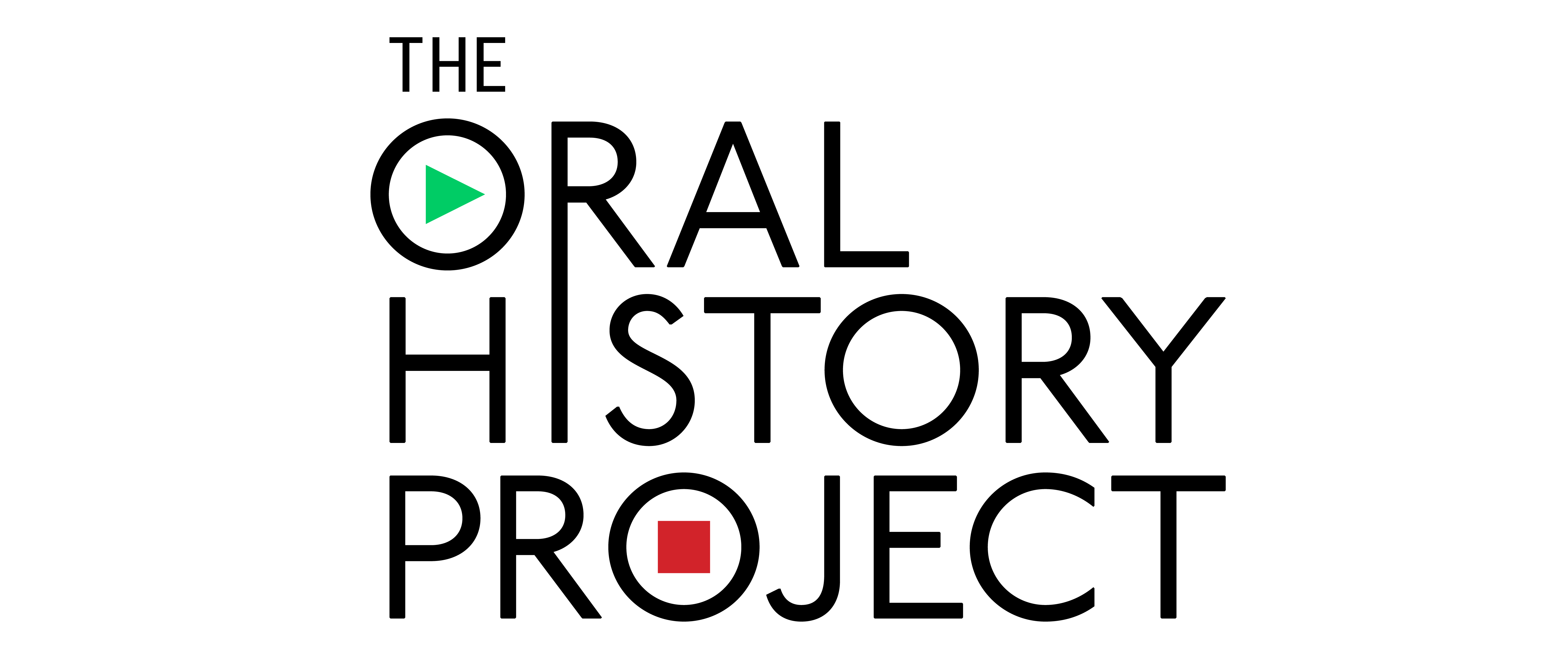 oral history project logo