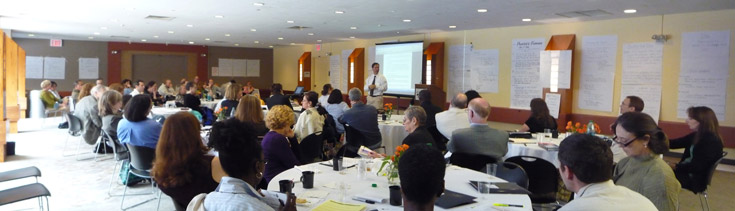 Professor Paul King at FIT's 2011 Adjunct Summer Institute