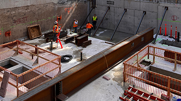 construction of new academic building at FIT