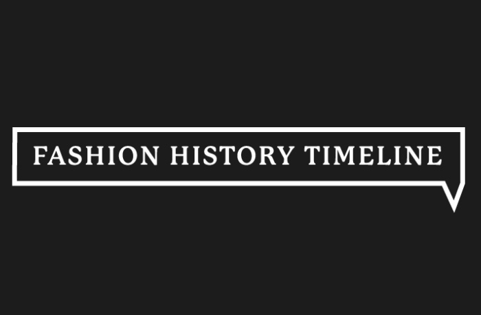 fashion history timeline logo