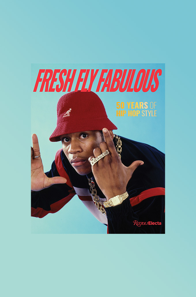 fresh, fly, fabulous book cover with man in red bucket hat reaching out to the camera